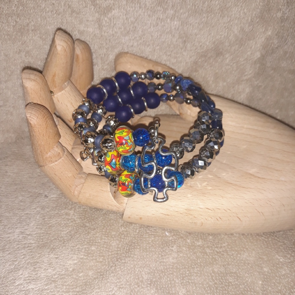 Clearance Sale! Blue Autism Awareness Bracelet